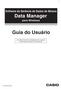 Software de Gerência de Dados de Música. Data Manager para Windows. Guia do Usuário