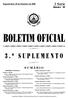 BOLETIM OFICIAL 3.º SUPLEMENTO. I Série SUMÁRIO. Número 48. Segunda-feira, 29 de Dezembro de 2008