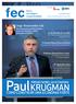 Paul KRUGMAN COMO CONSTRUIR UMA ECONOMIA FORTE PRÉMIO NOBEL DA ECONOMIA. Jorge Vasconcellos e Sá. fórum estratégia e competitividade