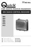 RRC RADIO CONTROL RECEIVER