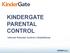 KINDERGATE PARENTAL CONTROL. Internet Parental Control e Estatísticas