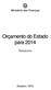 Ministério das Finanças Relatório Outubro 2013