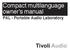 Compact multilanguage owner s manual. PAL - Portable Audio Laboratory