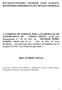 RELATÓRIO FINAL EXCELENTÍSSIMO SENHOR JOSÉ SARNEY, DIGNÍSSIMO PRESIDENTE DO SENADO FEDERAL