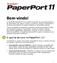 O que há de novo no PaperPort 11? O PaperPort 11 possui uma grande variedade de novos e valiosos recursos que ajudam a gerenciar seus documentos.