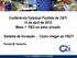 Conferência Estadual Paulista de C&TI 12 de abril de 2010 Mesa 1: P&D no setor privado. Sistema de Inovação... Como chegar ao P&D?