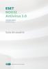 NOD32 Antivírus 3.0. Guia do usuário. Componentes integrados: ESET NOD32 Antivírus ESET NOD32 Antispyware. nós protegemos seu universo digital