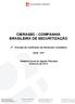 CIBRASEC - COMPANHIA BRASILEIRA DE SECURITIZAÇÃO