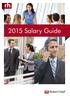 Mensagem do Managing Director. Conteúdo. roberthalf.com.br Robert Half 2015 Salary Guide 1. Introdução. Finanças e contabilidade.