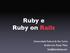 Ruby e Ruby on Rails