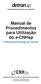 Manual de Procedimentos para Utilização do e-cnhsp