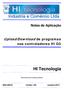 Notas de Aplicação. Upload/Download de programas. nos controladores HI G3. HI Tecnologia. Documento de acesso público