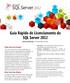 Guia Rápido de Licenciamento do SQL Server 2012