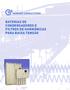 BATERIAS DE CONDENSADORES E FILTROS DE HARMÓNICAS PARA BAIXA TENSÃO