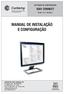 MANUAL DE INSTALAÇÃO E CONFIGURAÇÃO