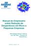 Manual do Empresário sobre Redução de Desperdícios em Micro e Pequenas Empresas