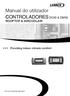 Manual do utilizador CONTROLADORES DC50 & DM50