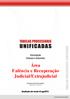 Área Falência e Recuperação Judicial/Extrajudicial