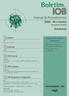 Boletimj. Manual de Procedimentos. ICMS - IPI e Outros. Amazonas. Federal. Estadual. IOB Setorial. IOB Comenta. IOB Perguntas e Respostas