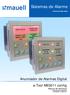 Sistemas de Alarme. Anunciador de Alarmes Digital e.tool ME3011 config Manual de Software Documento de Configuração e.tool ME3011 config 3.xx.