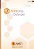 Versão: 30/09/2014. Versão: 08/08/2013 AKER WEB DEFENDER