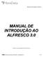 MANUAL DE INTRODUÇÃO AO ALFRESCO 3.0