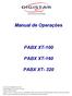 Manual de Operações PABX XT-100 PABX XT-160 PABX XT- 320