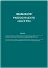 MANUAL DE PREENCHIMENTO GUIAS TISS