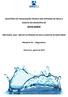 MOGI MIRIM RELATÓRIO DE FISCALIZAÇÃO TÉCNICA DOS SISTEMAS DE ÁGUA E ESGOTO DO MUNICÍPIO DE. Relatório R1 Diagnóstico