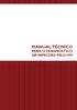 MANUAL TÉCNICO PARA O DIAGNÓSTICO DA INFECÇÃO PELO HIV