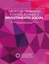 INVESTIMENTO SOCIAL NOVAS ABORDAGENS PARA MOBILIZAR FINANCIAMENTO PARA A INOVAÇÃO SOCIAL EM PORTUGAL