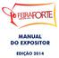 MANUAL DO EXPOSITOR EDIÇÃO 2014