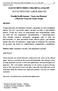 GLICOCORTICOIDES: UMA META-ANÁLISE 1 GLUCOCORTICOIDS: A META-ANALYSIS