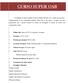 CURSO SUPER OAB. Público Alvo: alunos do 8º, 9º e 10 períodos e ex-alunos. Local para Inscrições: Núcleo de Prática Jurídica Coordenação de Extensão