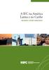 A IFC na América Latina e no Caribe CRIANDO OPORTUNIDADES