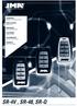 TELEMANDOS Manual de instrucciones. REMOTE CONTROL user guide HANDSENDER TELECOMANDI TELECOMMANDES COMANDOS SR-4V, SR-48, SR-Q