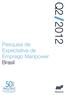 Pesquisa de Q2 2012. Expectativa de Emprego Manpower Brasil