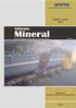 INFORME MINERAL janeiro/junho de 2011