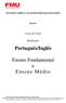 Português/Inglês. Ensino Fundamental e Ensino Médio