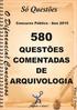 Questões comentadas de Arquivologia para concursos