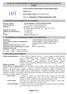 FICHA DE INFORMAÇÕES DE SEGURANÇA DE PRODUTO QUÍMICO FISPQ. Data da última revisão: 29 de outubro de 2010