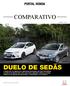 PORTAL HONDA COMPARATIVO DUELO DE SEDÃS