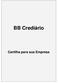 BB Crediário. Cartilha para sua Empresa