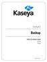 Kaseya 2. Dados de exibição rápida. Version R8. Português