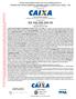 FUNDO DE INVESTIMENTO IMOBILIÁRIO AGÊNCIAS CAIXA - FII CNPJ/MF nº 15.576.907/0001-70 Coordenador Líder