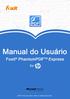 Foxit PhantomPDF Express for HP Manual do Usuário