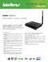 GWM 1420 N. INFORMÁTICA - networks. Roteador ADSL 2+ Wireless N 150 Mbps BANDA LARGA. Características