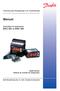 Manual. Controles para Refrigeração e Ar Condicionado. Controlador de temperatura EKC 201 e EKC 301. ADAP-KOOL Sistema de controle de refrigeração