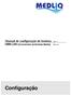 Manual de configuração de bombas REV 1.7 CMB-LAN (Concentrador de Bombas Medliq) VER 1.12. Configuração