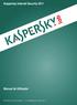 Kaspersky Internet Security 2011 Manual de Utilizador